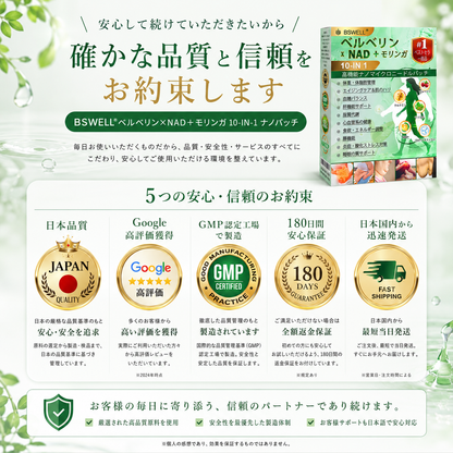 🍏🍏🍏公式旗艦店 - BSWELL®＆NAD+ 10-in-1 ナノ強化フォーミュラ — 肥満、肌のたるみ、糖尿病、睡眠時無呼吸症候群、関節の悩み、その他健康上の懸念にアプローチ🌟